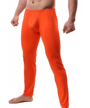 Thermal Underwear Men's Tight Long Underwear Sexy Long Pants Sexy Tight Underwear Soft Compression Underwear for Men Long Leg...