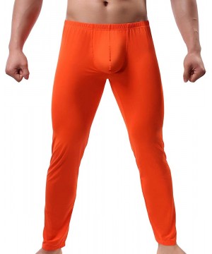 Thermal Underwear Men's Tight Long Underwear Sexy Long Pants Sexy Tight Underwear Soft Compression Underwear for Men Long Leg...