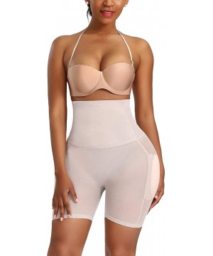 Shapewear Fajas Colombianas Body Shaper for Women Corset Bodysuit Bodysuit Shaper for Women - Beige-with Butt Padding - CR190...