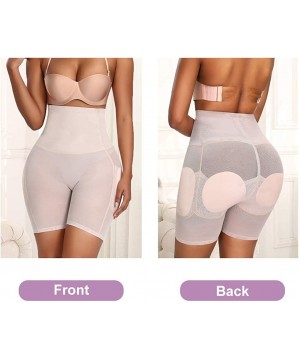 Shapewear Fajas Colombianas Body Shaper for Women Corset Bodysuit Bodysuit Shaper for Women - Beige-with Butt Padding - CR190...