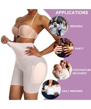 Shapewear Fajas Colombianas Body Shaper for Women Corset Bodysuit Bodysuit Shaper for Women - Beige-with Butt Padding - CR190...