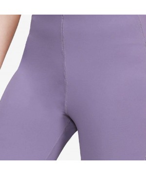 Slips Yoga Pants for Women-Women's High Waist Tight Running Sports Elastic Solid Color Fitness Yoga Pants - Purple - CG193WRT5S2