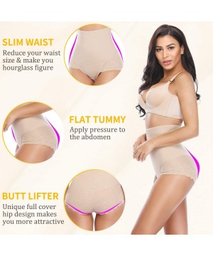 Shapewear Women Ultra Tummy Control Panties Slim Waist Shaper Hi-Waist Butt Lifter Underwear Body Slimming Brief Girdle Panty...