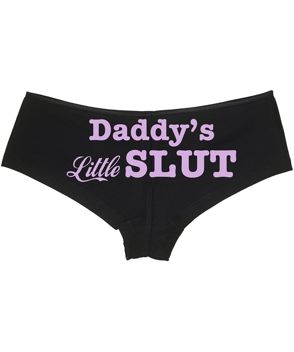 Panties Daddy's Little Slut Fun Flirty boy Short Panties - Lavender - CE1876NTXSC