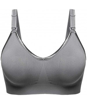 Bras Bralettes for Women Perfectly Fit Lightly Lined Memory Touch T-Shirt Bra Ladies Lingerie - Gray - C918WSKRWRT