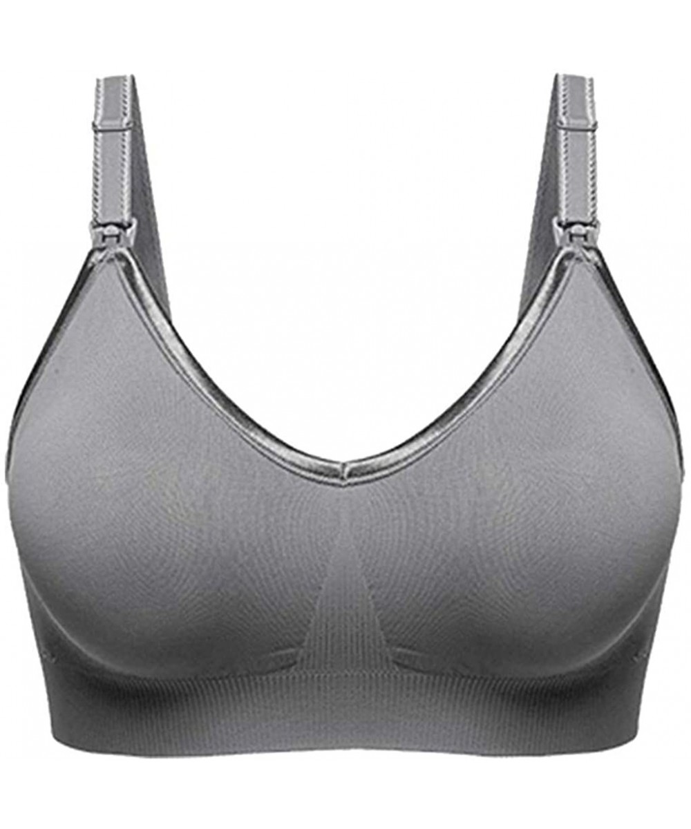 Bras Bralettes for Women Perfectly Fit Lightly Lined Memory Touch T-Shirt Bra Ladies Lingerie - Gray - C918WSKRWRT