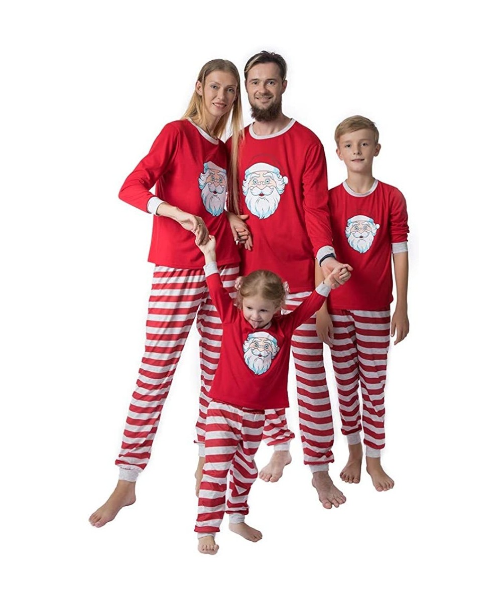 Sleep Sets Family Christmas Outfit Toddler Santa Claus Pajamas Daddy Mommy and Me Matching Pjs Set Winter Holiday Sleepwear -...