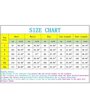 Sets Workout Sets for Women 2 Piece Sports Outfits T Shirts Drawstring Sweatpants Yoga Suits Tracksuit Jumpsuits Set Pink - C...