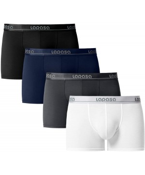 Boxer Briefs Men's Underwear 4-Pack Boxer Brief Micro Modal Super Soft No Fly Pouch Trunks M02 - 4 Pack Muti1 - CL180HAQ8CZ