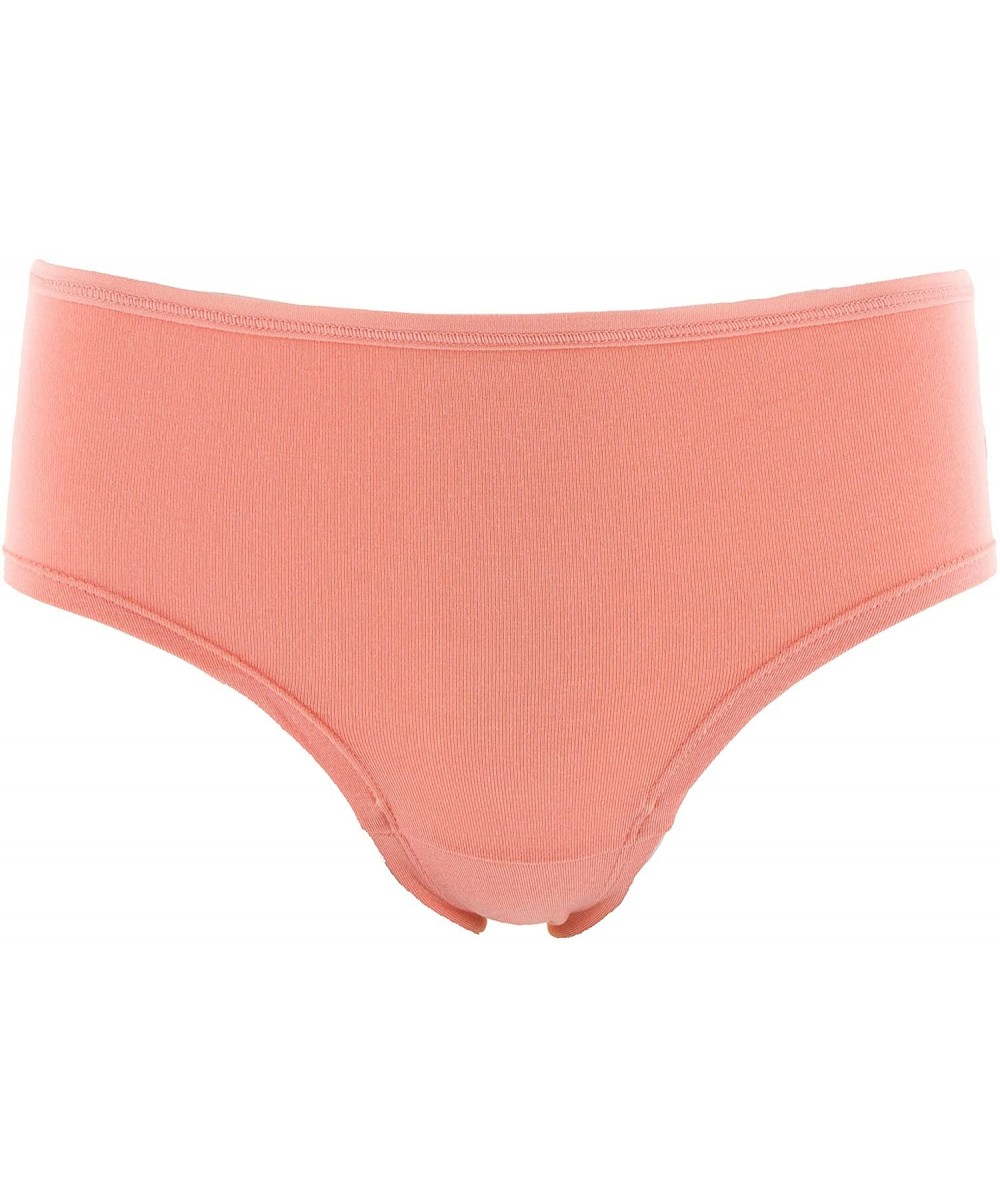 Panties Womens Wear Solid Classic Brief - Blush - C318X5ET8H4