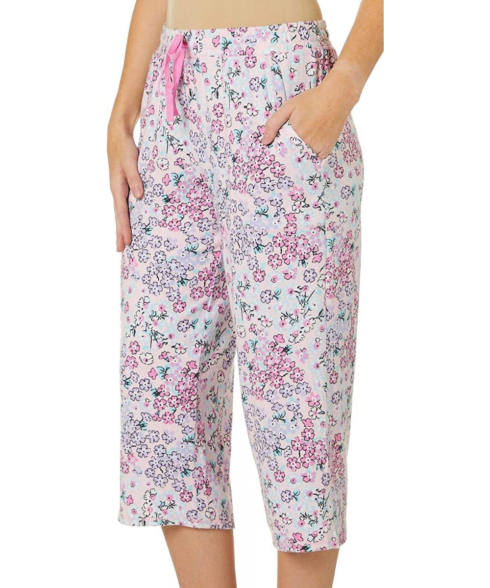 Bottoms Womens Soft Sensations Floral Pajama Pants - Wildflower Multi - CJ193ZK5NEW