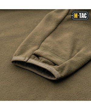 Thermal Underwear Fleece Jacket Underwear Sweater Tactical Top Delta - Olive Dark - C018GQT5MTZ