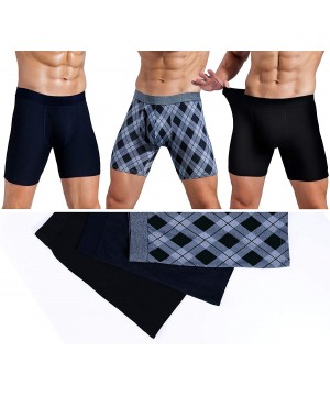 Boxer Briefs Soft Cotton Boxer Briefs Mens Underwear - Dark of 3 Pcs - CC18XSWN66O