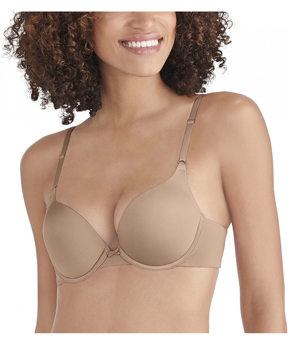 Bras Women's Push Up Bras - Underwire - Beige - CO18LZXCWG5