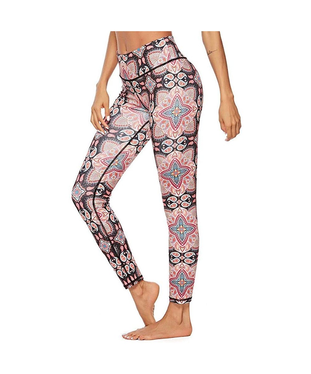 Thermal Underwear High Waist Yoga Pants for Womens Fashion Workout Leggings Fitness Sports Gym Running Yoga Athletic Pants H ...