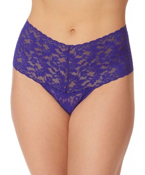 Panties Signature Lace Retro Thong- One Size (0-12) - Night Sky - CQ197MI3GRQ