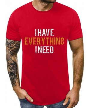 Tops I Have Everything I Need - Couples Matching Shirts Set Casual Funny Plus Size Valentine's Day Loose Blouse Tops Tee - A-...