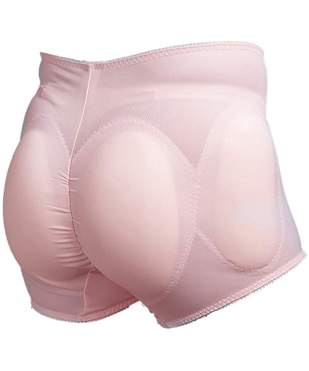 Shapewear Hip and Rear Padded Panty (Multiple Sizes and Colors) - Pink - CY18TMEH8Z8