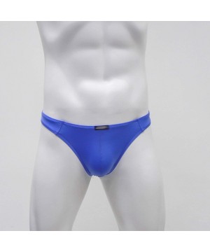 G-Strings & Thongs Men Thongs Underwear G Strings Sexy Low Rise T Back Jocks Tanga Pouch Briefs Breathable Panties Bikini - B...