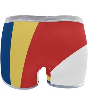 Panties Women's Seamless Boyshort Panties Puerto Rico Flag Underwear Stretch Boxer Briefs - Seychelles Flag - C318SAKZHT5