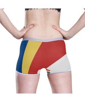 Panties Women's Seamless Boyshort Panties Puerto Rico Flag Underwear Stretch Boxer Briefs - Seychelles Flag - C318SAKZHT5