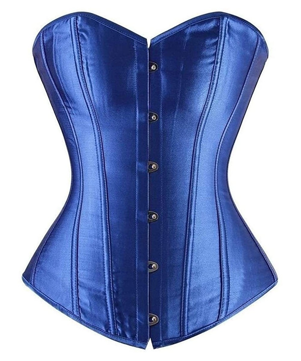 Bustiers & Corsets Corset Women Corset Sexy Slim Satin Body Shaper Strapless Overbust Plus Size Corset and Bustier a - 2 - CT...