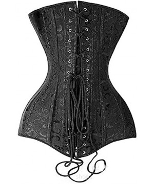 Bustiers & Corsets Sexy Latex Overbust Gothic Corsets Steampunk Bustiers Waist Cinchers Halloween Lingerie - White - CY18SYARRL2