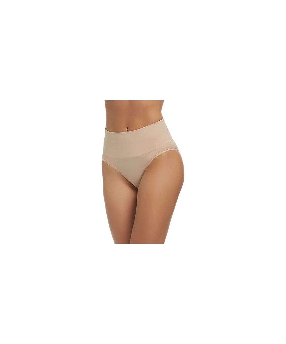 Shapewear Seamless Shapewear Brief | Panty Tummy Control - Warm Neutral - CN18W59E7OQ