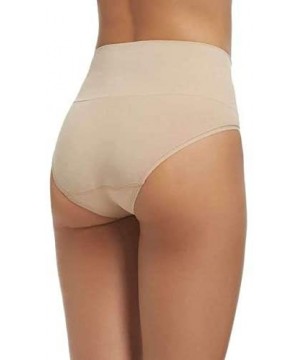 Shapewear Seamless Shapewear Brief | Panty Tummy Control - Warm Neutral - CN18W59E7OQ