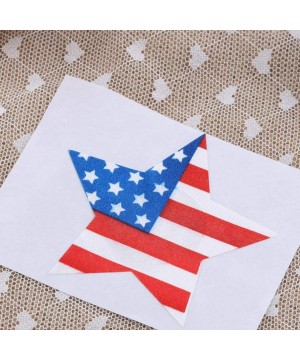 Accessories Bra Sticker Sexy Star Shaped Nipple Covers USA Flag Nipple Stickers for Women Disposable Red Blue and White 30Pai...