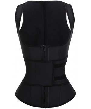 Shapewear Women Latex Waist Trainer Trimmer Slimming Belt Body Shaper Sauna Sweat Belly Waist Cincher for Weight Loss - Black...