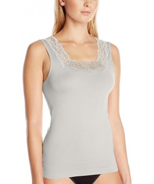 Camisoles & Tanks Women's Wear 2 Way Tank - Grey - CZ123PD5HQ7