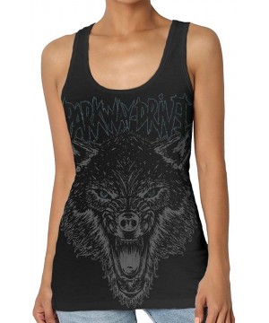 Camisoles & Tanks Parkway Drive Women's Summer Soft and Comfortable Sports Personality 3D Printed Vest - Black - C119D87RI7Z