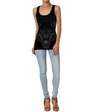 Camisoles & Tanks Parkway Drive Women's Summer Soft and Comfortable Sports Personality 3D Printed Vest - Black - C119D87RI7Z