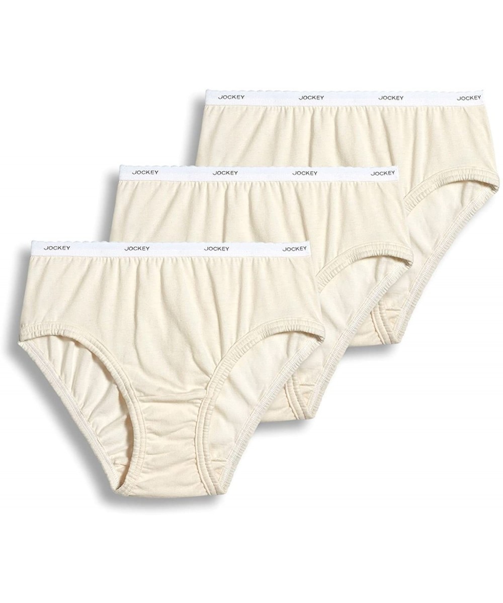 Panties Women's Underwear Classic Hipster - 3 Pack - Ivory - CX11GNKJA67