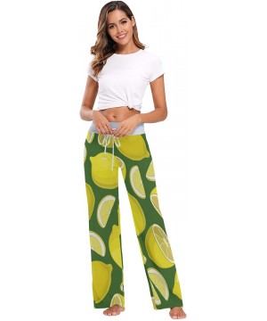 Bottoms Women's Fashion Yoga Pants Palazzo Casual Print Wide Leg Lounge Pants Comfy Casual Drawstring Long Pajama Pants - Vec...