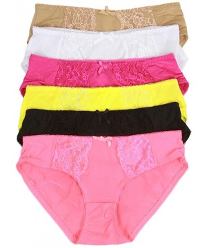 Panties Women's Pack of 6 Bikini Panty - Bright Assorted - CF121NSRAKB