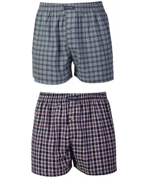 Boxers Men's Premium Cotton Boxer Shorts - 2 in a Pack - Assorted1 - CS18NMTSG08