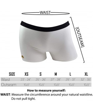 Panties Signature SP Super Soft Breathable Boyshort Bottoms Boyleg- Women's Underwear Solid - Cream - C218I4Y7GOO