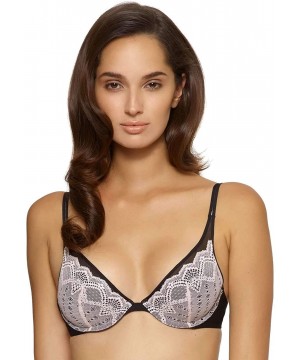 Bras Argentella 1/2 Cup Contour Plunge Bra - Black - CM12EPKESZZ