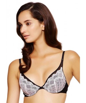 Bras Argentella 1/2 Cup Contour Plunge Bra - Black - CM12EPKESZZ