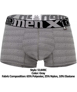 Boxer Briefs Mens Fashion Underwear Boxer Briefs Trunks - Gray_style_51449c - CR1983M8XAW