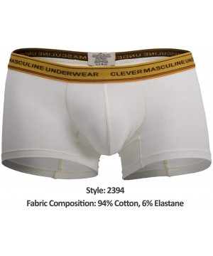 Boxer Briefs Masculine Boxer Briefs Trunks Underwear for Men - Beige - C818OML0IA0