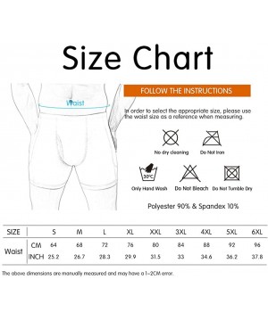 Shapewear Men Butt Lifter Shapewear Butt Shaper Boxer Padded Enhancing Underwear Tummy Control - White（middle-waisted） - CI18...