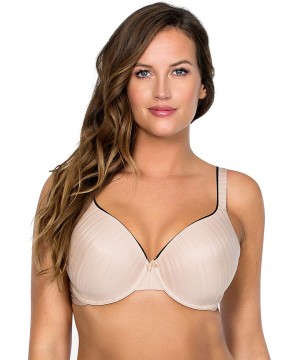 Bras Aline Women's Full Figure Wired Bandless T-Shirt Bra Style P5251 - Nude - CZ12J60B005