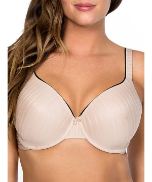 Bras Aline Women's Full Figure Wired Bandless T-Shirt Bra Style P5251 - Nude - CZ12J60B005