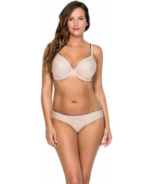 Bras Aline Women's Full Figure Wired Bandless T-Shirt Bra Style P5251 - Nude - CZ12J60B005