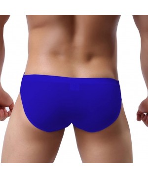 Bikinis Mens Silky Bikini Briefs Low Rise Pack of 4 or 8 - 4pack-b01 - C6187LHAI64