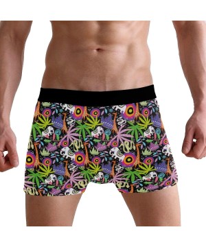 Boxer Briefs Mens Boxer Briefs Underwear Breathable Pouch Soft Underwear - Africa Ethnic Stylized - CP18ARIZCZ7