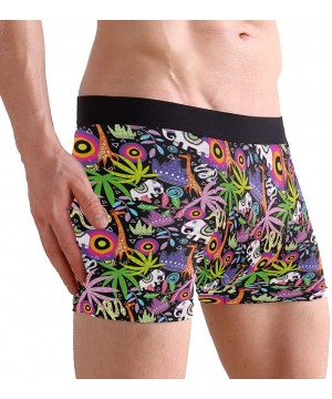 Boxer Briefs Mens Boxer Briefs Underwear Breathable Pouch Soft Underwear - Africa Ethnic Stylized - CP18ARIZCZ7